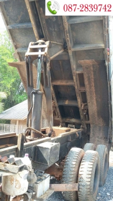 ขายรถดั้มพ์ 10 ล้อ 2 เพลา มีระบบลากจูง ISUZU ROCKY 240 แรงม้า