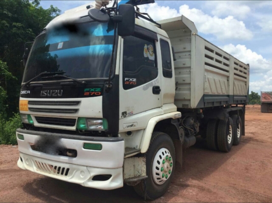 รถอีซูซุ 10 ล้อดั้ม FXZ  270 แรงม้า. ปี 51  ( ขาย แม่ , ลูก )    สนใจติดต่อ  081 - 6079515