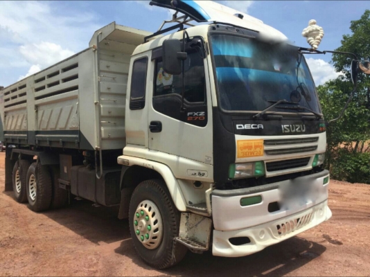 รถอีซูซุ 10 ล้อดั้ม FXZ  270 แรงม้า. ปี 51  ( ขาย แม่ , ลูก )    สนใจติดต่อ  081 - 6079515