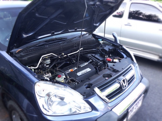 ขายฮอนด้าCR-V 2002 รถบ้านแท้ๆ ไม่เคยติดแก็ส เครื่องยนต์แน่นเปี๊ยะ