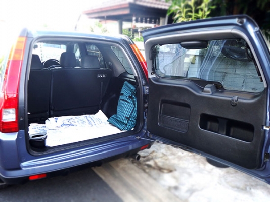 ขายฮอนด้าCR-V 2002 รถบ้านแท้ๆ ไม่เคยติดแก็ส เครื่องยนต์แน่นเปี๊ยะ