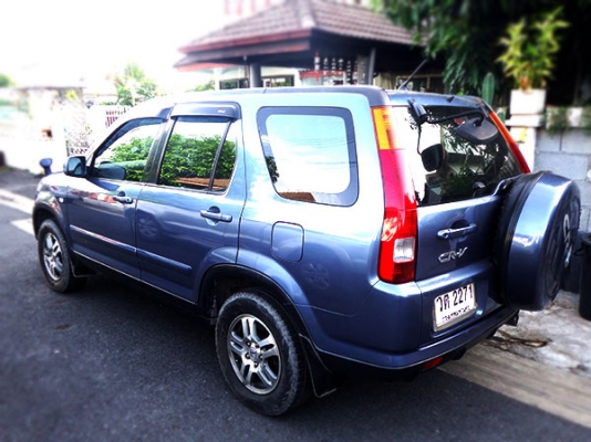 ขายฮอนด้าCR-V 2002 รถบ้านแท้ๆ ไม่เคยติดแก็ส เครื่องยนต์แน่นเปี๊ยะ