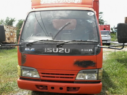 ขาย6ล้อISUZU NKR ปี48ไฟทับทิม เครื่อง130โทโบ ตู้แห้งยาว4.30เมตร