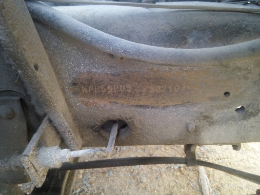 ##ขายหกล้อบันทุก ISUZU NPR59PU5 เครือ่ง 4BE1 ฝาดำ## พ.พาวเว่อ กะบะห้าเมตร ห้าง