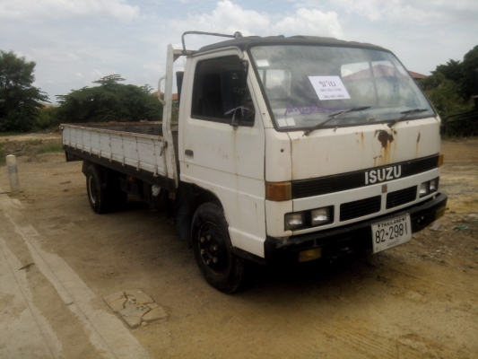 ##ขายหกล้อบันทุก ISUZU NPR59PU5 เครือ่ง 4BE1 ฝาดำ## พ.พาวเว่อ กะบะห้าเมตร ห้าง