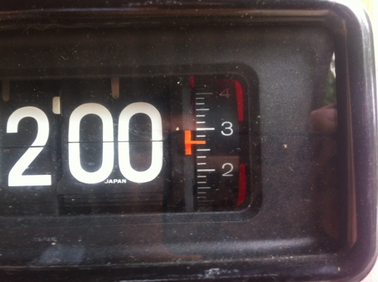 นาฬิกาตั้งโต๊ะพลิกแผ่นป้ายพลิก SEIKO จากญี่ปุ่น คลาสสิคแผ่นป้ายบอกเวลา