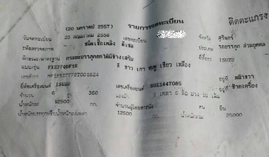**2,950,000 บ.ต่อรอง/// ISUZU DECA-360 ปี56 แม่-ลูก ดั้มมิเนียมเกษตร **ขาย ISUZU DECA-360 22ล้อพ่วง แม่+ลูก ดั้มเนียมเกษตร สวยๆ ISUZU DECA FXZ-360 EURO-3 ปี56 เครื่องเดิม เกียร์เดิม ไมล์ 19x,xxx กม.เครื่องแน่น แรง แห้ง เสียงเครื่อง นิ่มๆ เลยครับ เกียร์เดิ **2,950,000 บ.ต่อรอง/// ISUZU DECA-360 ปี56 แม่-ลูก ดั้มมิเนียมเกษตร **ขาย ISUZU DECA-360 22ล้อพ่วง แม่+ลูก ดั้มเนียมเกษตร สวยๆ ISUZU DECA FXZ-360 EURO-3 ปี56 เครื่องเดิม เกียร์เดิม ไมล์ 19x,xxx กม.เครื่องแน่น แรง แห้ง เสียงเครื่อง นิ่มๆ เลยครับ เกียร์เดิ