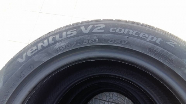 ขายยางใหม่ปี15 hankook v2 concept2 195/55r15 สนใจติดต่อเล็กคลองสามครับ 081-3747940