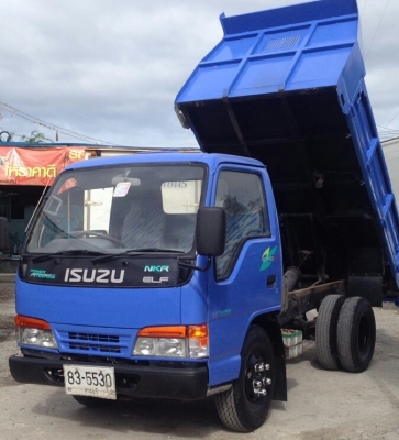 หกล้อ อีซูซุ NKR130 ดั้ม3คิว สภาพดีสวยเดิมทั้งคัน พร้อมใช้งาน เอกสารทะเบียนพร้อมโอน (ราคา 448,000บ) ราคาต่อรองได้ ครับ
