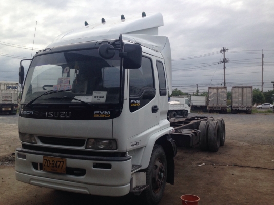 10ล้อเพลาเดียวISUZU FVM230ช่วงยาว7.50เมตร 10ล้อเพลาเดียวISUZU FVM230ช่วงยาว7.50เมตร