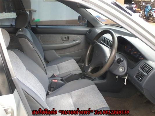 ขายรถบ้าน Toyota Soluna 1.5E หยดน้ำปี 2002 ระบบไฟฟ้าทั้งคัน วิทยุกระจกไฟฟ้าพวงมาลัยเพาเวอร์มาลองขับได้ครับขาย 118000 บาท