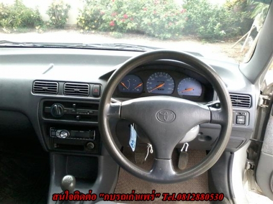 ขายรถบ้าน Toyota Soluna 1.5E หยดน้ำปี 2002 ระบบไฟฟ้าทั้งคัน วิทยุกระจกไฟฟ้าพวงมาลัยเพาเวอร์มาลองขับได้ครับขาย 118000 บาท