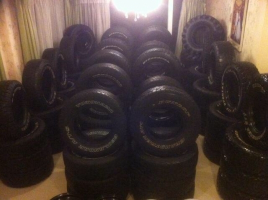 ล้อ Vigo ขอบ16 ของแท้ศูนย์+น็อต24ตัวครบ พร้อมยาง Bridgestone 265 70 16 ปี13