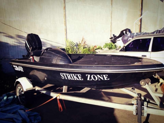 ขายเรือแบส13ฟุต เครื่อง75แรง เมอคิวรี่