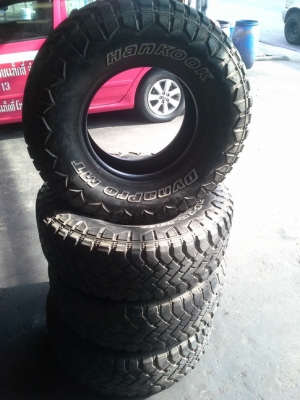 Hankook MT 265/75/16  สภาพดี พร้อมใช้งาน 1ชุด