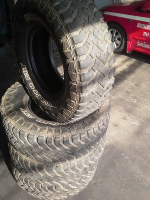 Hankook MT 265/75/16  สภาพดี พร้อมใช้งาน 1ชุด