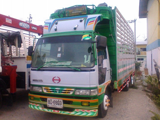 ขาย รถ6ล้อคอก ยาว5.50เมตร  โทร081-401-2955