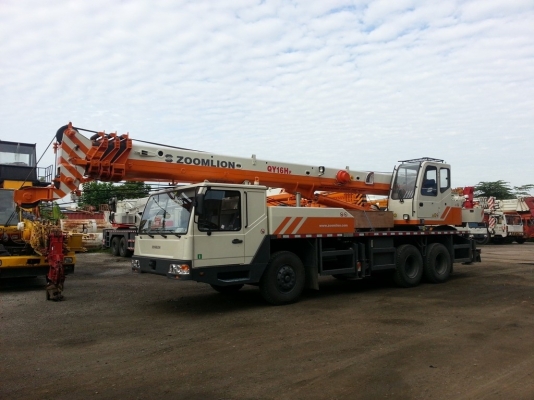 ขายรถเครน ZOOMLION QY16H 16 ตัน รับประกัน 2 ปี ขายรถเครน ZOOMLION QY16H 16 ตัน รับประกัน 2 ปี