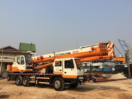 ขายรถเครน ZOOMLION QY25H 25 ตัน รับประกัน 2 ปี ขายรถเครน ZOOMLION QY25H 25 ตัน รับประกัน 2 ปี