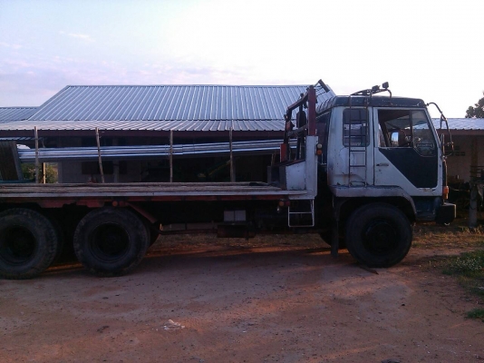 สิบล้อ มิตรซู ไอ้หลง FN 527 MA195แรง เกียร์ใหญ่10 สปีส เบรคใหญ่ บรรทุกแม็คโค 2000 วิ่งทางไกลสะบาย เล่มทะเบียนพร้อมโอน ราคา 658,000บ ต่อรองได้ ครับ