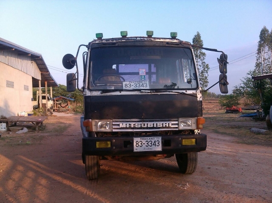 สิบล้อ มิตรซู ไอ้หลง FN 527 MA195แรง เกียร์ใหญ่10 สปีส เบรคใหญ่ บรรทุกแม็คโค 2000 วิ่งทางไกลสะบาย เล่มทะเบียนพร้อมโอน ราคา 658,000บ ต่อรองได้ ครับ