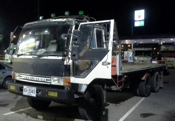 สิบล้อ มิตรซู ไอ้หลง FN 527 MA195แรง เกียร์ใหญ่10 สปีส เบรคใหญ่ บรรทุกแม็คโค 2000 วิ่งทางไกลสะบาย เล่มทะเบียนพร้อมโอน ราคา 658,000บ ต่อรองได้ ครับ