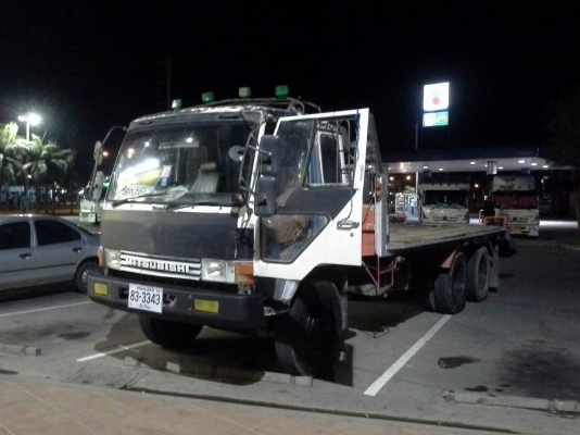 สิบล้อ มิตรซู ไอ้หลง FN 527 MA195แรง เกียร์ใหญ่10 สปีส เบรคใหญ่ บรรทุกแม็คโค 2000 วิ่งทางไกลสะบาย เล่มทะเบียนพร้อมโอน ราคา 658,000บ ต่อรองได้ ครับ