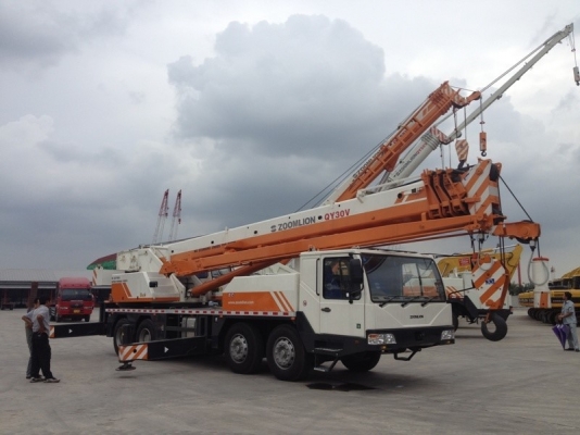 ขายรถเครน ZOOMLION QY30V 30 ตัน รับประกัน 2 ปี ขายรถเครน ZOOMLION QY30V 30 ตัน รับประกัน 2 ปี