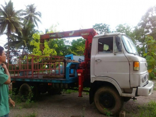 รถเทนเลอร์ 6ล้อ HINO km 310ติดเครนUNIC 3 ตันราคา 300,000 090-772-3710 098-539-6074 รถเทนเลอร์ 6ล้อ HINO km 310ติดเครนUNIC 3 ตันราคา 300,000 090-772-3710 098-539-6074