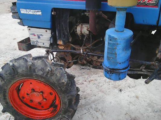 ขายรถไถมิสซูมิสชิ เครื่องดี 35 แรง  4WD  พร้อมใช้ สวยๆ สีเดิมๆ