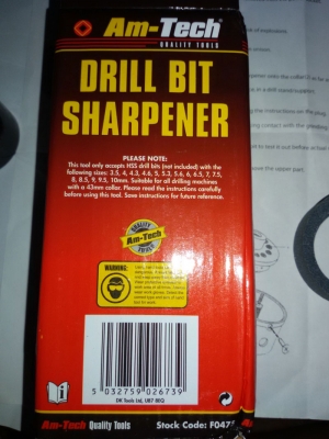 เครื่องลับดอกสว่าน USA ใช้ง่ายๆเสียๆเหลา ลับ คมปิ้๊งๆ