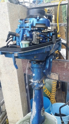 ขายเครื่อง Suzuki 8 HP หางยาว 21 นิ้วติดเครื่องเดินเบานิ่ง