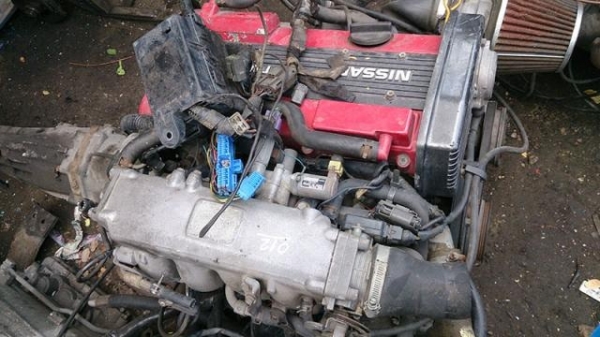 ขายเครื่องยนต์เบนซินขับหลังเทอร์โบเกียร์ธรรมดา