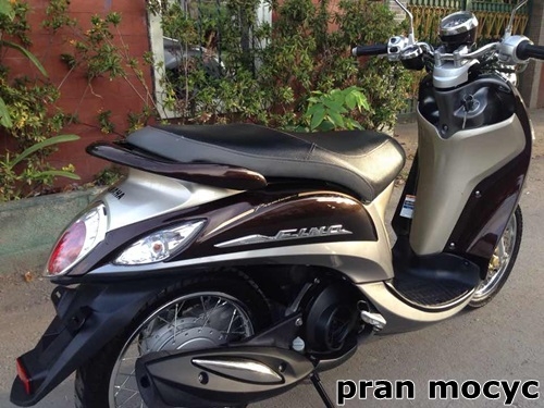 ALL NEW Fino-fi สีน้ำตาลเทา ตัว TOP รุ่น Premium รถ10เดือน มีกุญแจรีโมทครบ