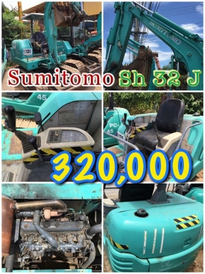ขายรถขุด SUMITOMO  SH32J  from Japan  100\%
