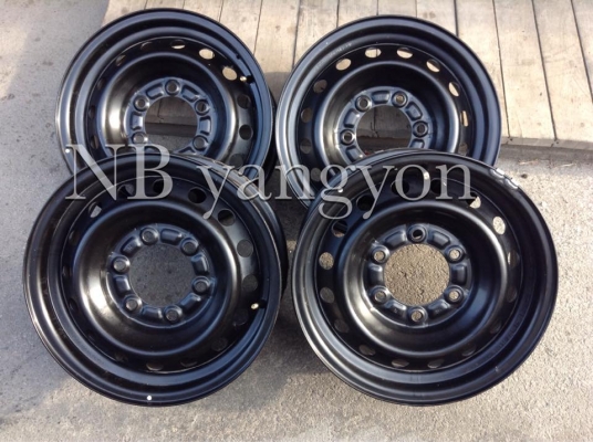 ล้อกะทะเหล็ก 6รู 139.7 ขอบ15