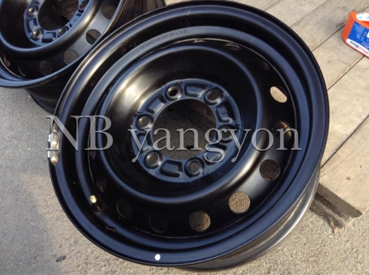 ล้อกะทะเหล็ก 6รู 139.7 ขอบ15