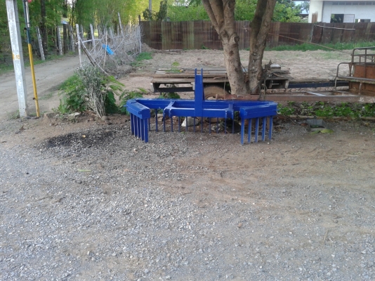 คราดเหล็ก รถไถฟอร์ด ยาว 3 ม พับได้