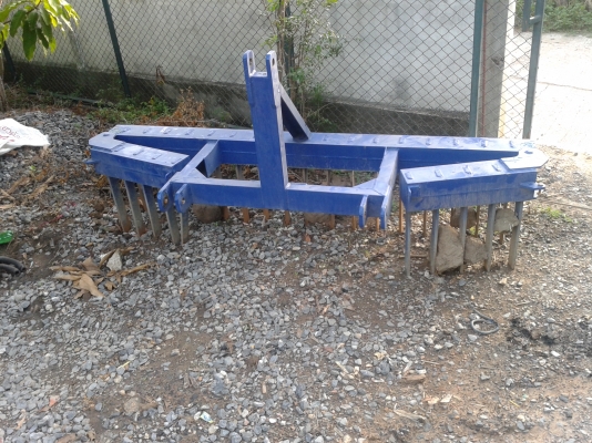 คราดเหล็ก รถไถฟอร์ด ยาว 3 ม พับได้