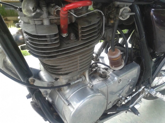 Yamaha SR400ปี85ไมค์ขาว