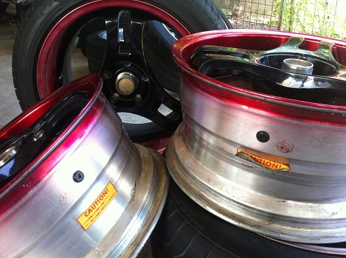 ขายล้อSuper advan 17 หน้า8หลัง9 5รู114