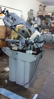 เลื่อยสายพาน 9" ปรับเอียงองศาการตัดได้แบบพริบตา ยกชุด สภาพใช้งาน