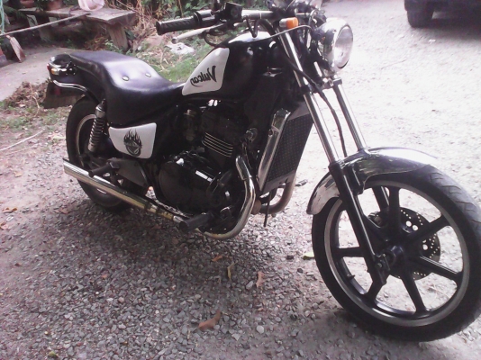 Kawasaki Vulcan EN400 y87 รุ่นสายพาน มีทะเบียน