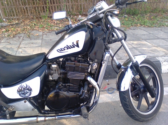 Kawasaki Vulcan EN400 y87 รุ่นสายพาน มีทะเบียน