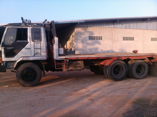 เทนเลอร์ ไอัหลง FN527MA 6D16 -195แรง 2 เพา10สปีส บรรทุกแม็กโฮ PC 200 สภาพดีใชังานตลอด เอกสารทะเบียน ม.79  (ราคา 655,000บ) รถสภาพดีใช้งานได้เลย