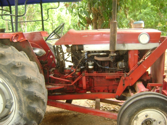 ขายรถไถแมสซี่ 185 ดันหน้า+พานเจ็ด