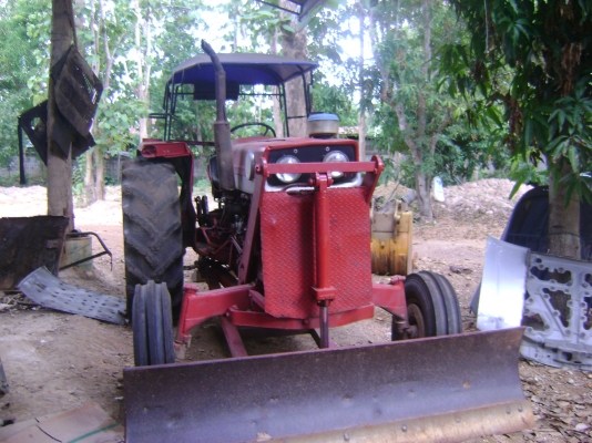 ขายรถไถแมสซี่ 185 ดันหน้า+พานเจ็ด