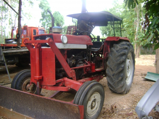 ขายรถไถแมสซี่ 185 ดันหน้า+พานเจ็ด