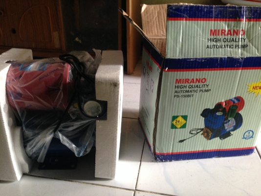 ขายปั๊มน้ำอัตโนมัติ 400 วัตต์ Mirano รุ่น PS-150 BIT