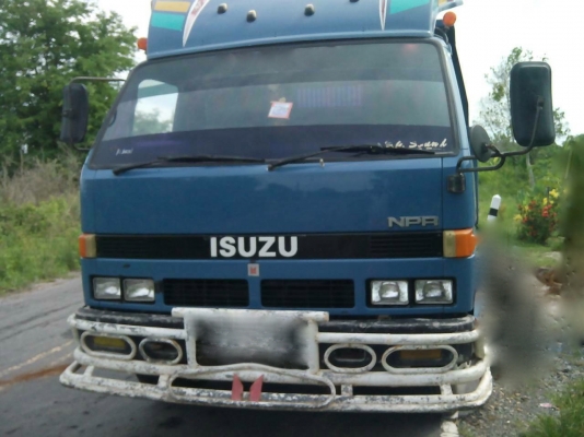 รถอีซูซุ 6 ล้อดั๊ม NPR 115  แรงม้า. ปี 39   สนใจติดต่อ  081 - 6079515